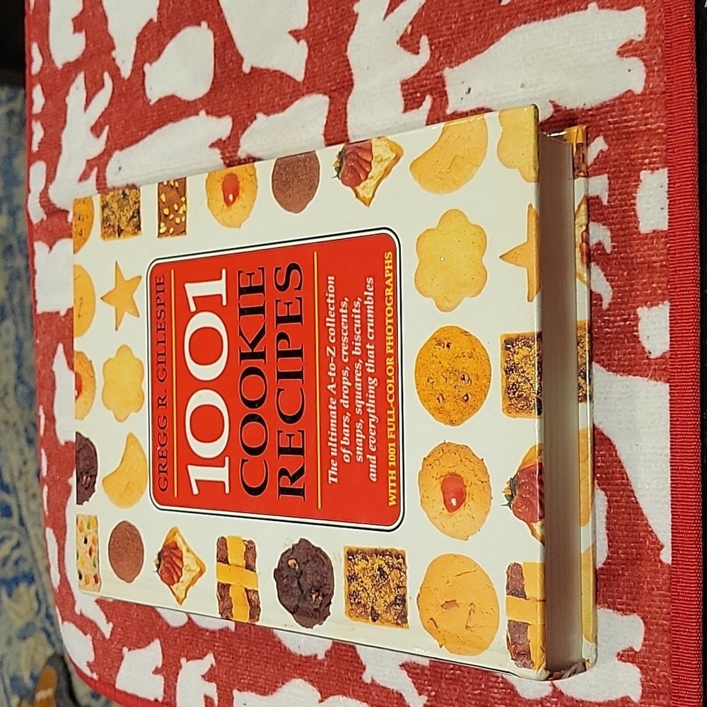 COOKIE COOKBOOK! 1001 recipes, EACH W/ PIC